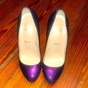 Christian Louboutin Suede Pumps